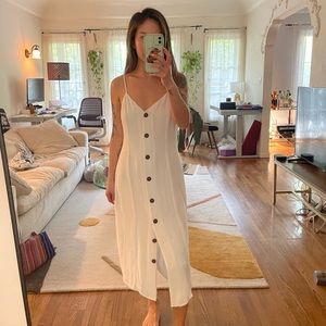 Stelen Sleeveless Button Up Dress